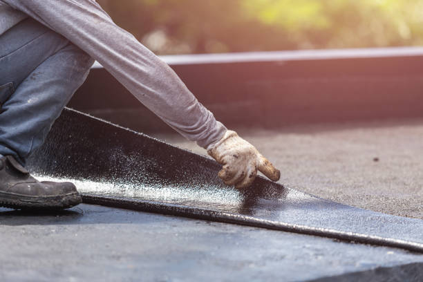 Professional Waterproofing technician working in Jefferson, MD